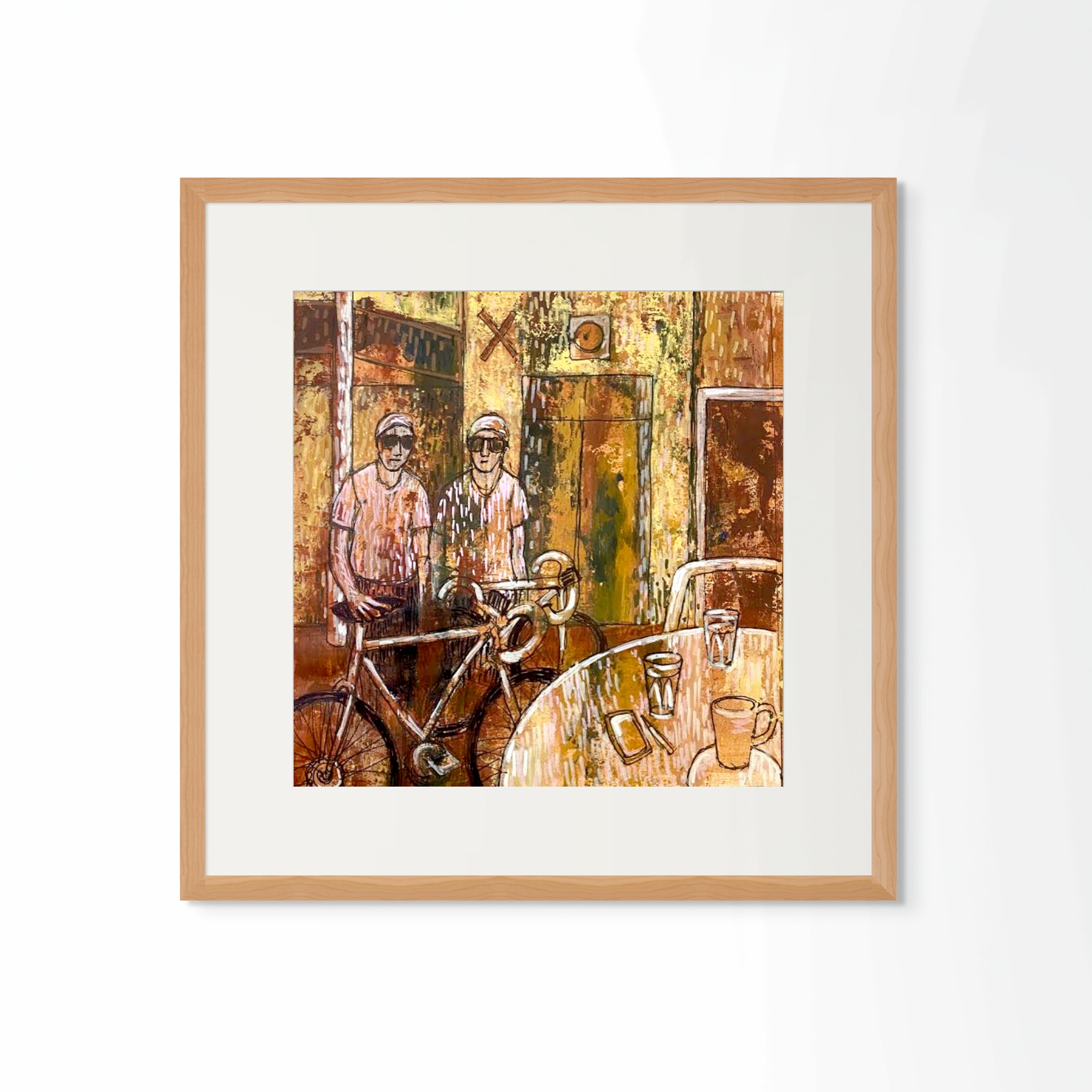 'Post Peloton Coffees’ by Myra Staffa