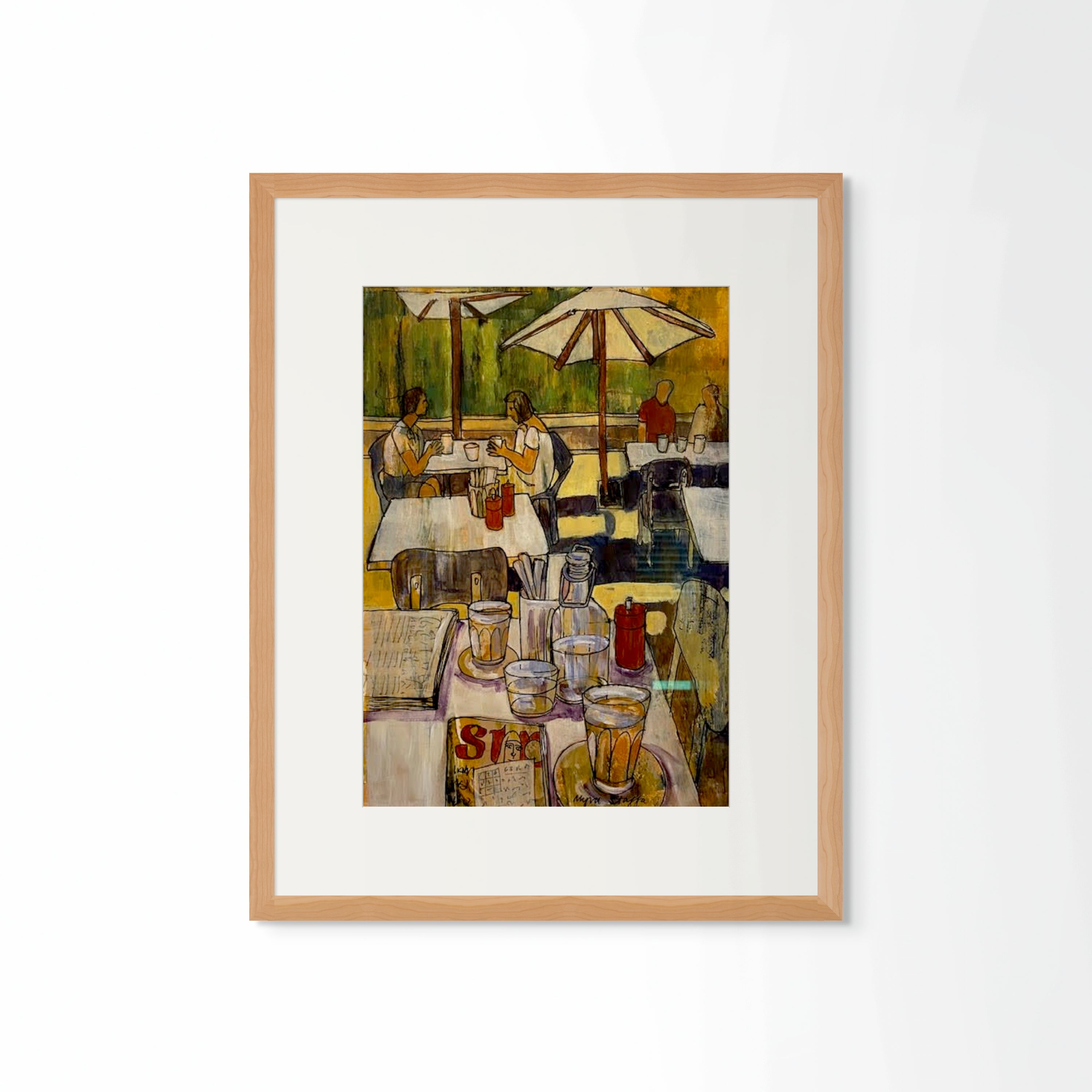 'Sunday Morning Coffees’ by Myra Staffa