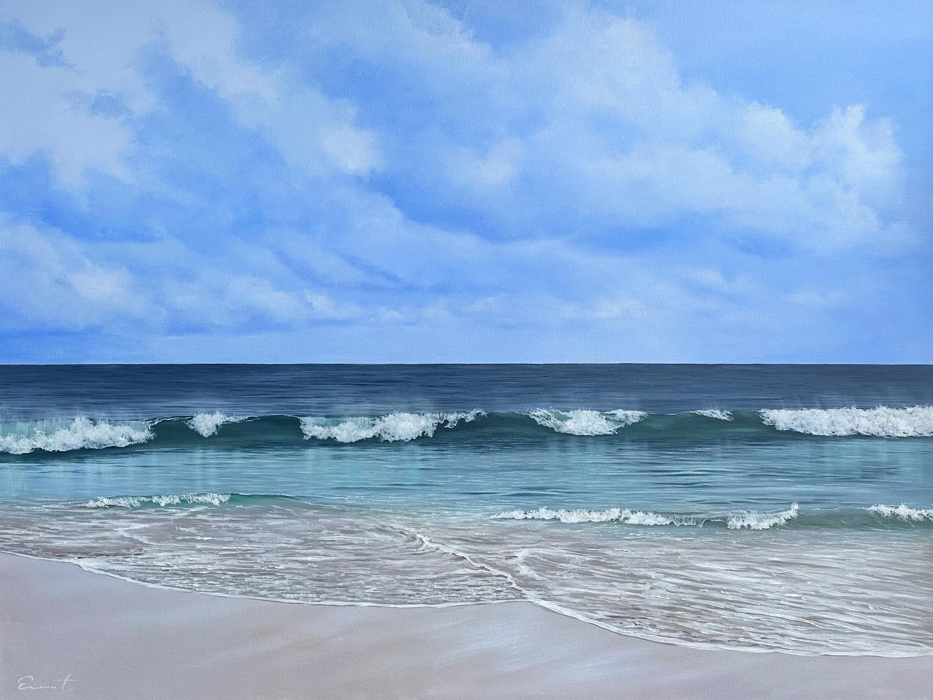 'Emerald Breaker, Smiths Beach,  Yallingup' by Emma Thomson