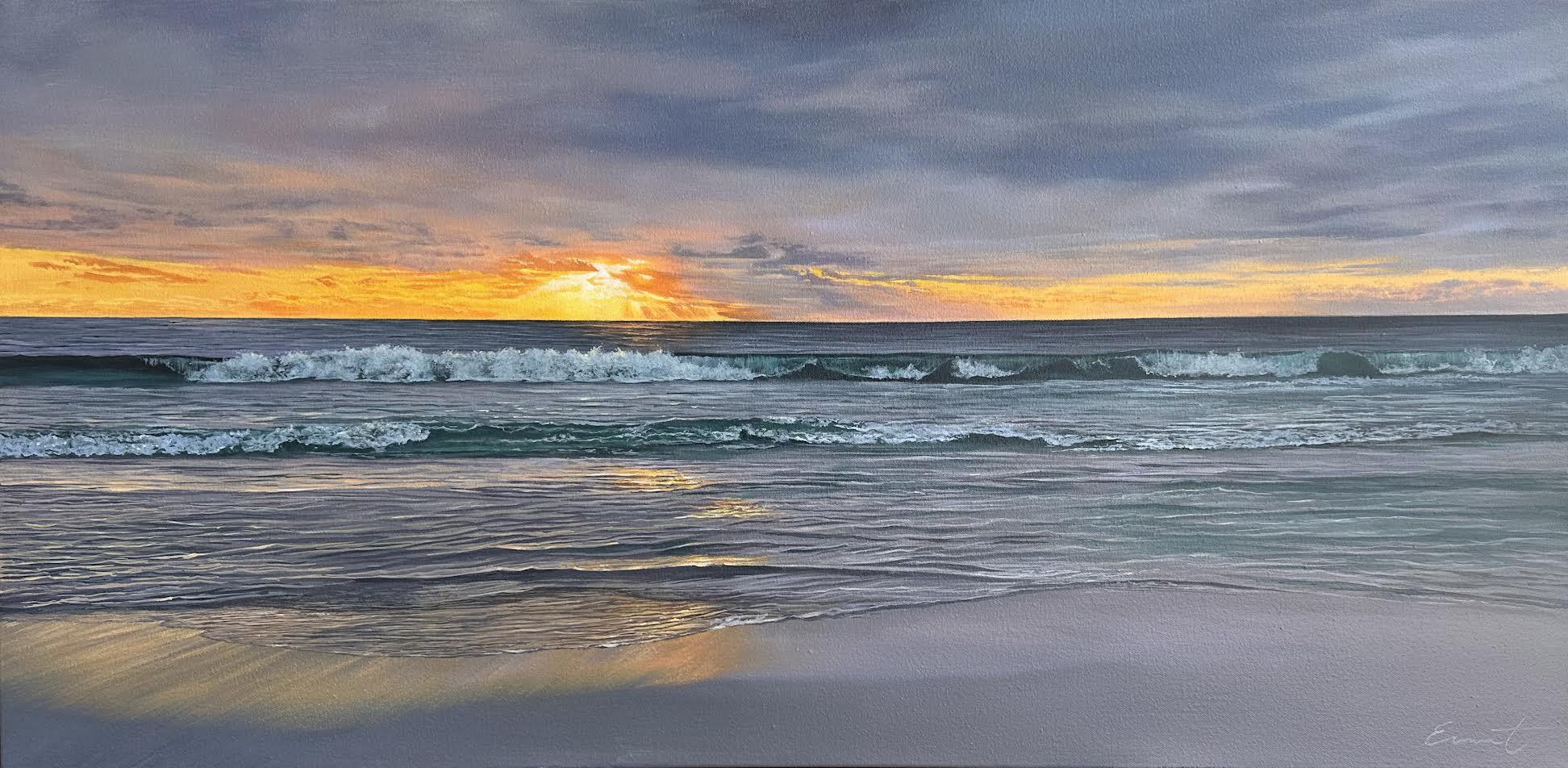 'When the Sun comes Shining Through, North Beach’ by Emma Thomson