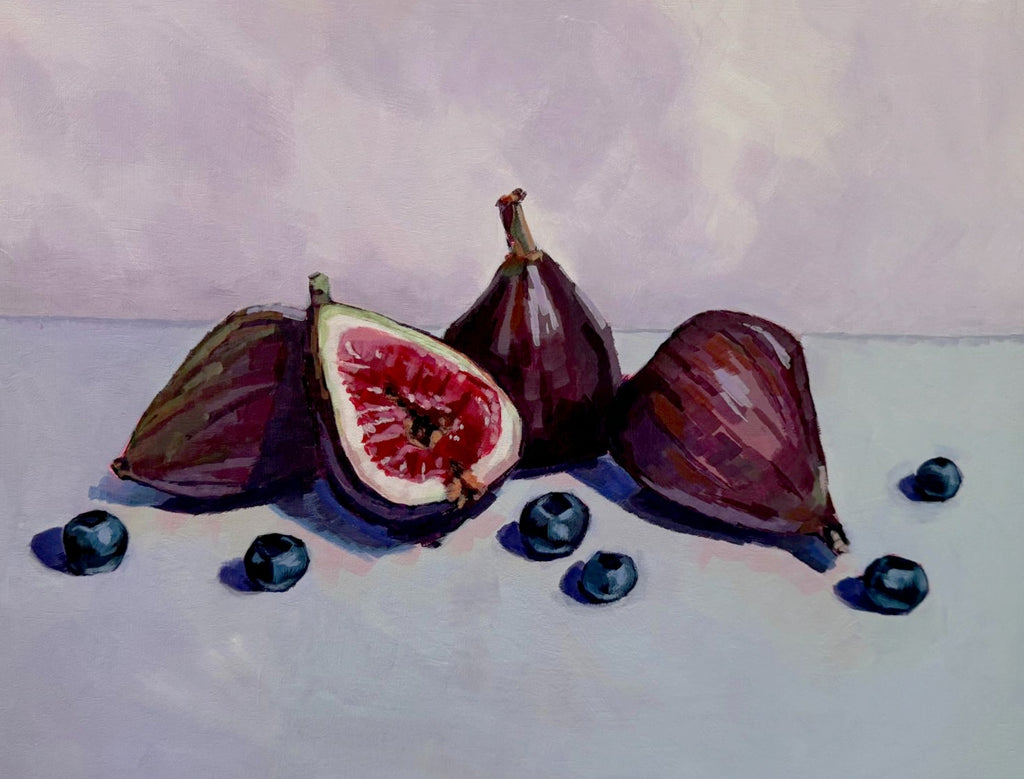 'Figs and blueberries’ by Pia Reynolds