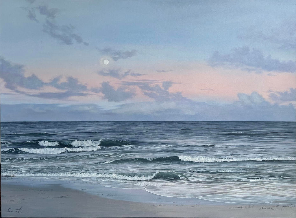 'By the Light of the Moon, Watermans Bay' by Emma Thomson